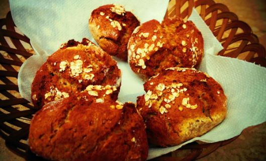 Brown bread scones
