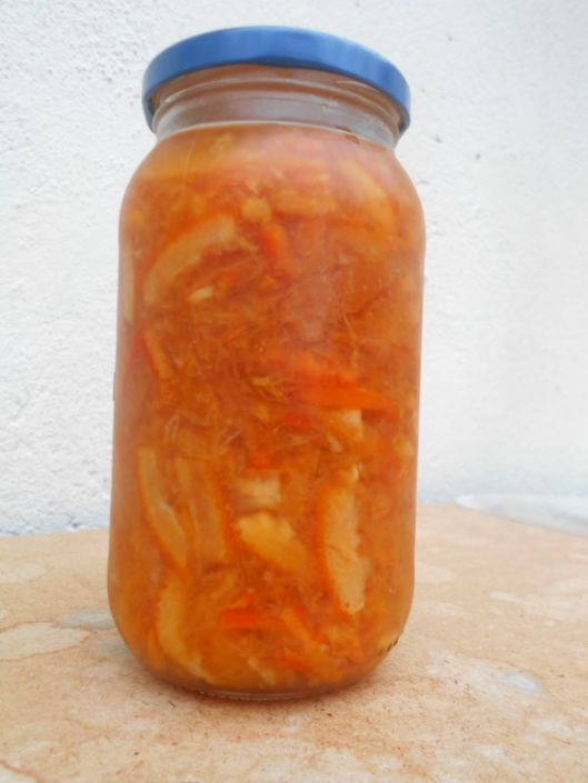 A jar of Emergency Marmalade from Stoneybatter in Dublin